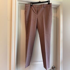 Ann Taylor Light Burgundy - Dark Mauve Pants